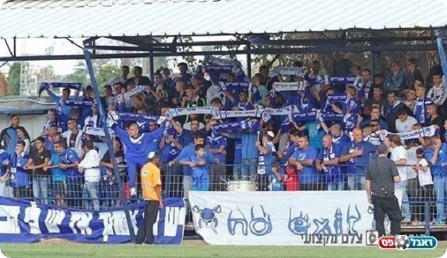 יחגגו מול נס ציונה? אוהדי שעריים (קובי רוזן)